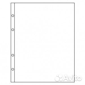 Листы (10 штук) для купюр на 1 бону формат Оптима