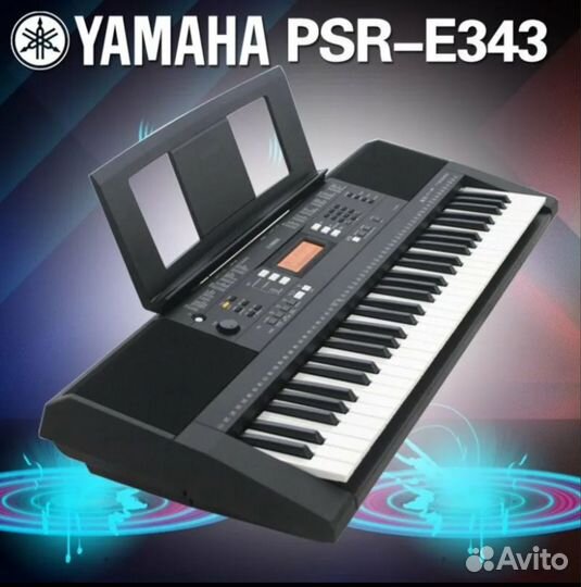 Синтезатор yamaha psr e343