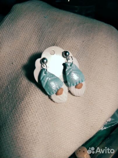 Серьги ручной работы