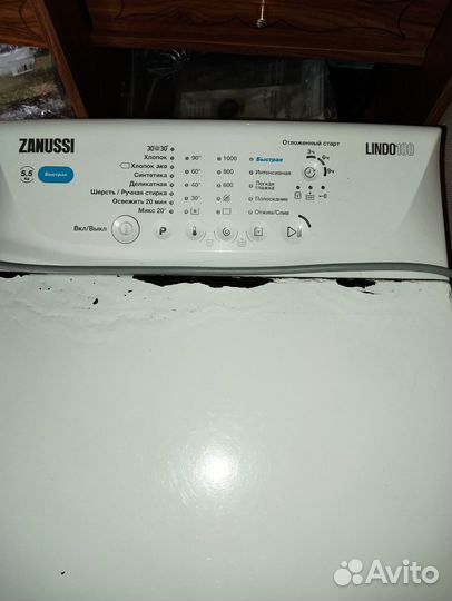 Стиральная машина с вертикальной загрузкой