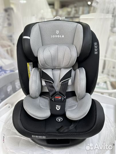 Автокресло jovola isofix, поворотное, 0-36 кг