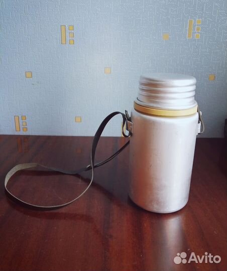 Винтажная алюминиевая фляга бидон на 2 литра СССР