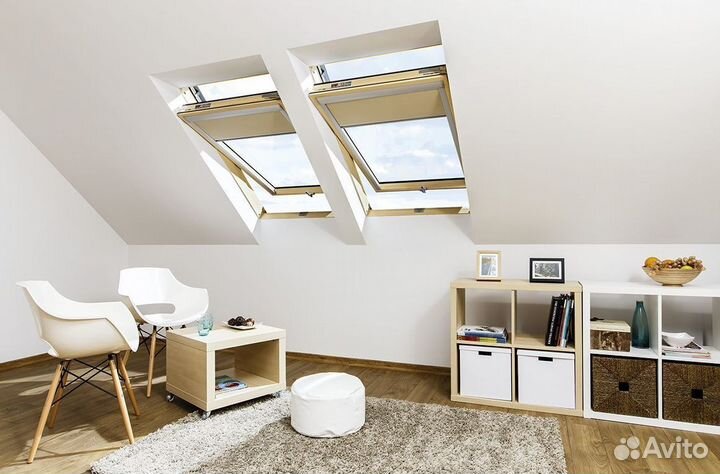 Мансардные окна dakea арт814