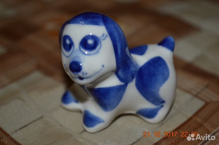 Собачки-гжель