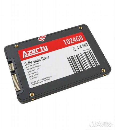 Внутренний SSD диск 1024 гигабайт