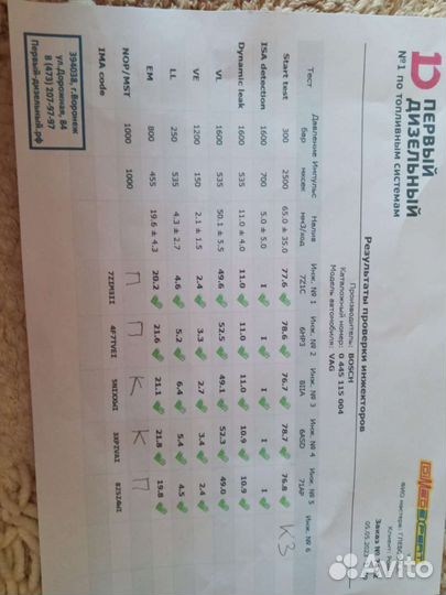 Форсунки на Touareg 3.0 TDI BKS