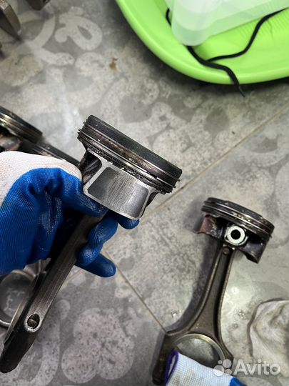 Поршень и Шатун на Porsche Cayenne Порш Каен