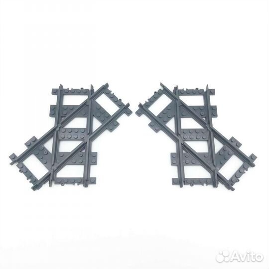 Lego железная дорога, стрелки, дополнения