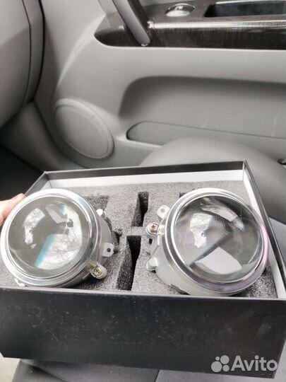 Линзы ксенон + H7 с блоками розжига