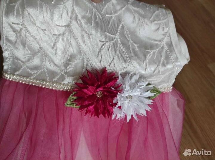 Платье для девочки 62-68