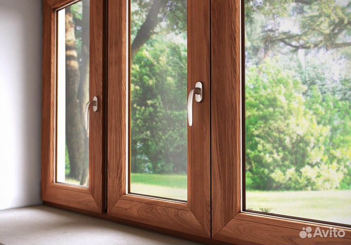 Покраска деревянных окон / реставрация