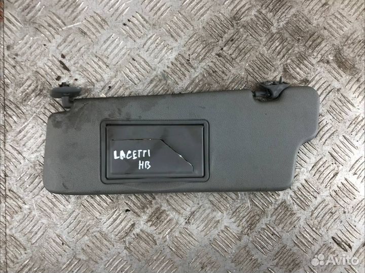 Козырёк солнцезащитный левый Шевроле Лачетти