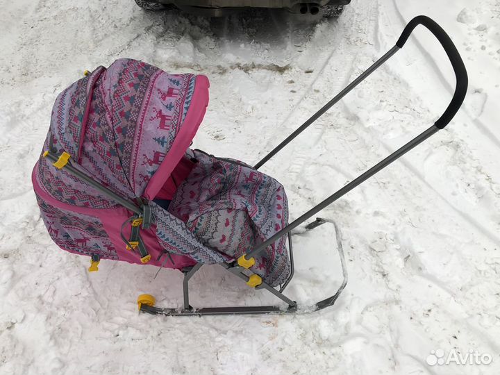 Санки-коляска