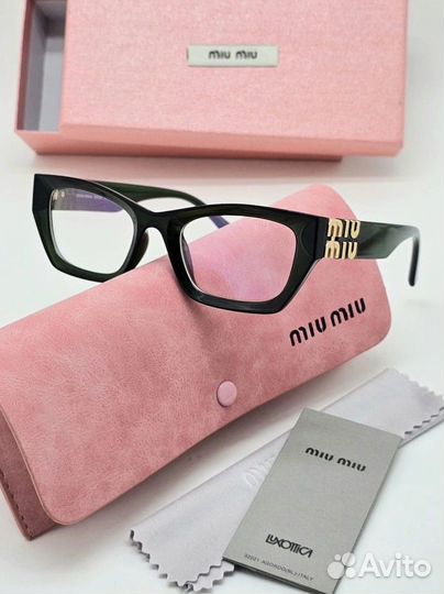 Очки имиджевые miu miu