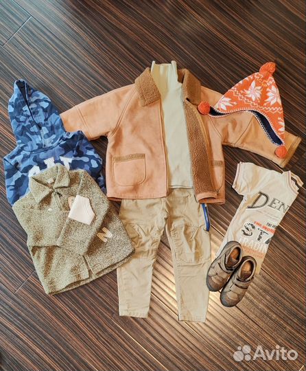 Детские вещи пакетом для мальчика 98-104