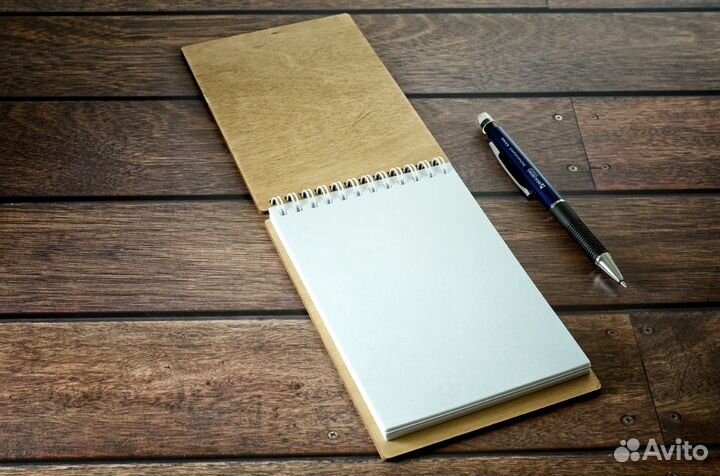 Блокноты из дерева 
