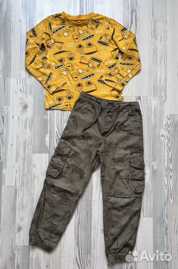 Пакет вещей на мальчика,116-122,цена за всё