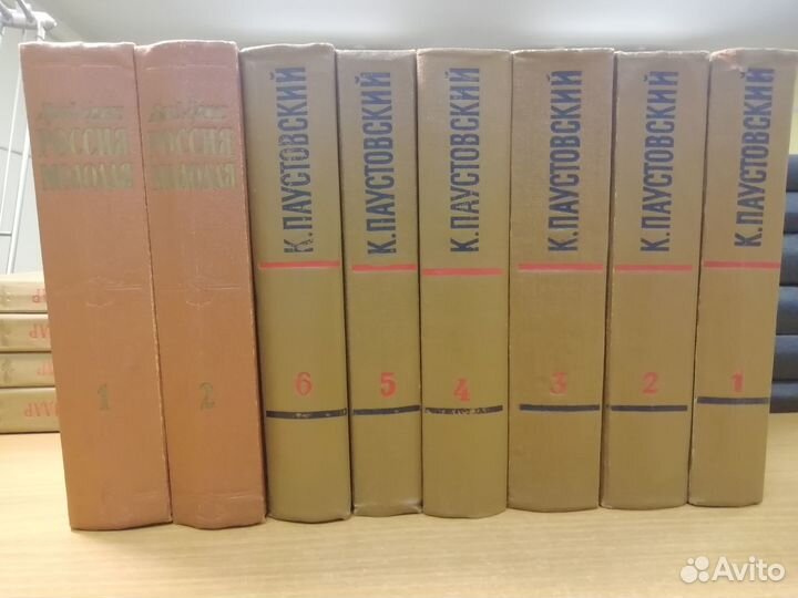 Книги собрания сочинений, Паустовский, Кассиль