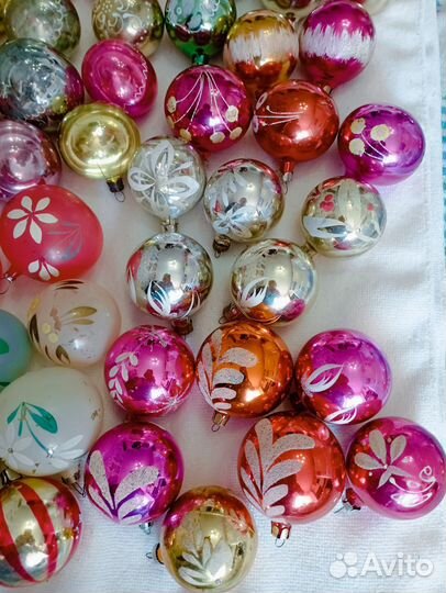 Елочные игрушки СССР