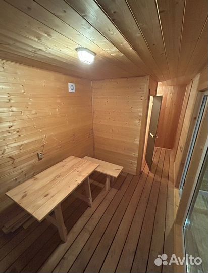 Баня каркасная Скандинавия