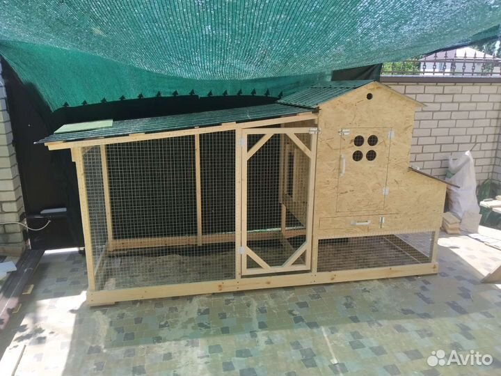 Курятник с выгулом