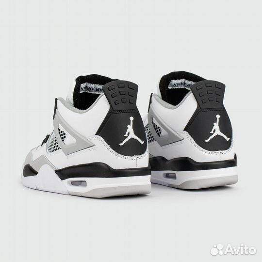 Кроссовки Nike Air Jordan 4 Retro White / Black