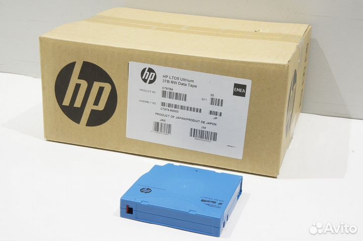 Картридж HP Ultrium LTO-5 3TB RW C7975A