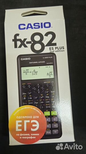 Калькулятор casio fx 82es plus