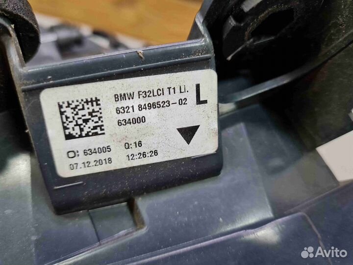 Фонарь задний левый BMW 4 F32/F33/GT F36