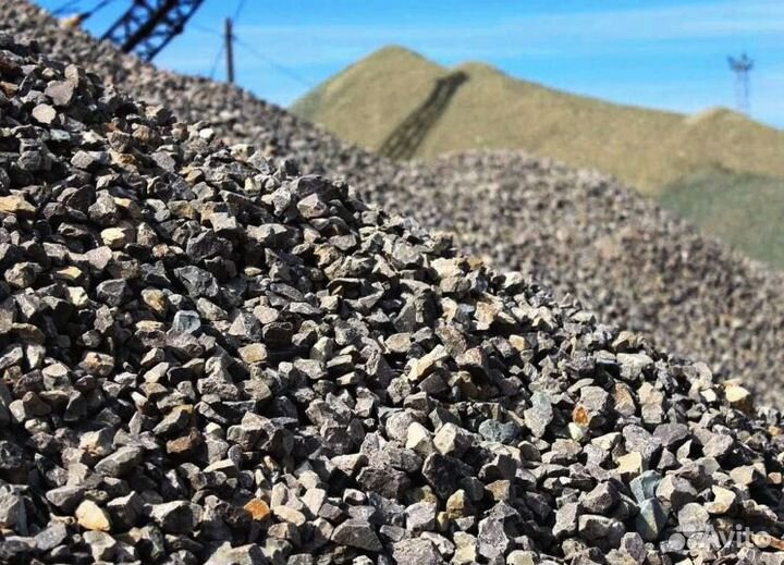 Щебень гранитный