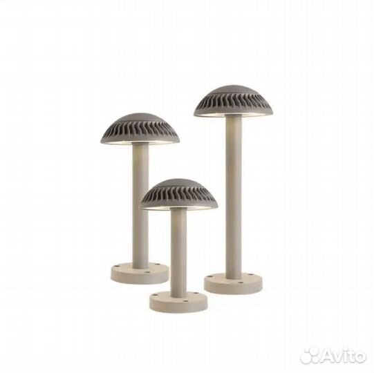 Садовый Светильник столбик гриб