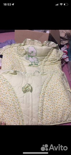 Бортики в детскую кроватку