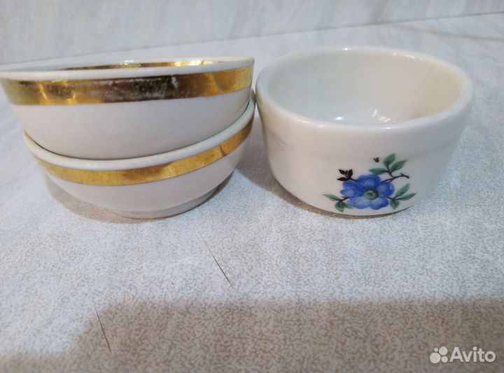 Фарфоровая посуда, вазы стекло СССР