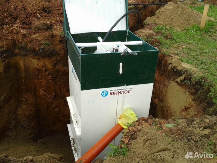 Септик эко Альта 4 с переливом