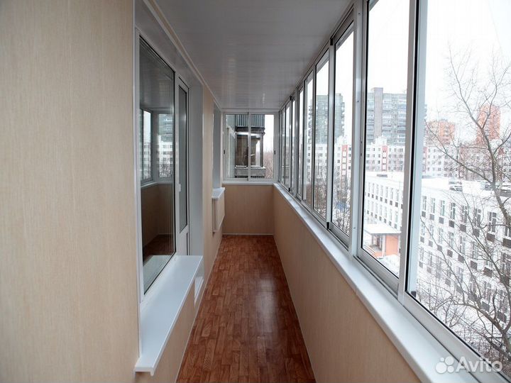 Балкон тёплый