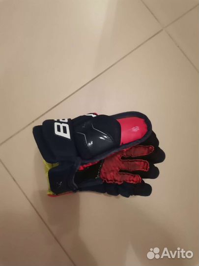 Краги хоккейные bauer vapor x2.9размер 10 детские