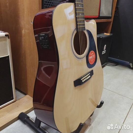 Электроакустическая гитара Squier by Fender SA-105