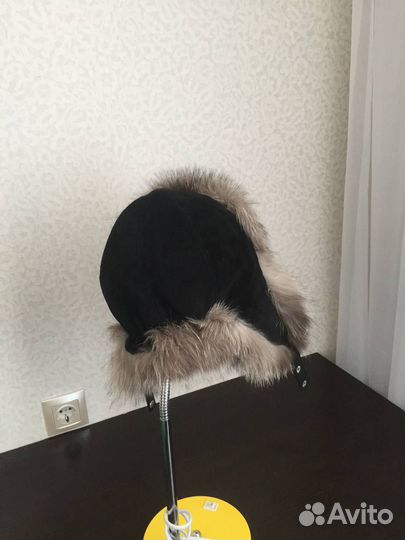 Шапка ушанка женская