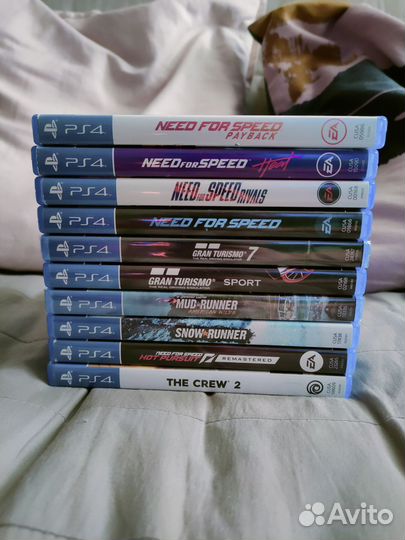 Диски гонки ps4/ps5 (цены в описании)