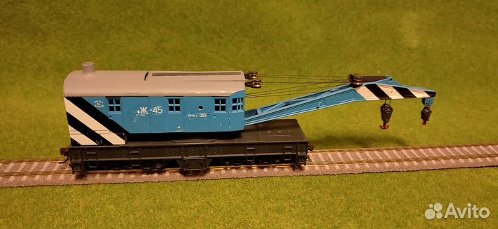 Железная дорога. Ж.Д. Кран 1 87. Рама металл