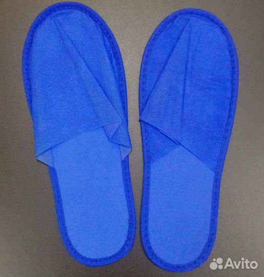 Тапочки одноразовые (закрытые и вьетнамки)