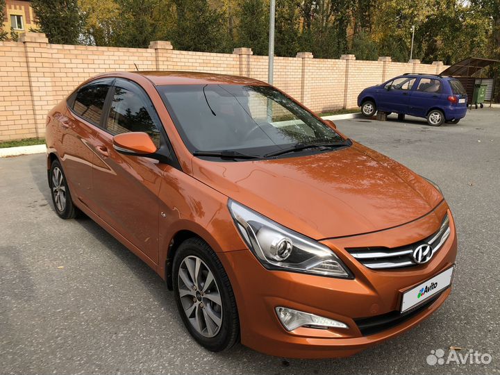 Hyundai Solaris 1.6 AT, 2015, 122 500 км
