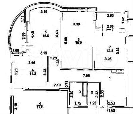 3-к. квартира, 82 м², 18/25 эт.