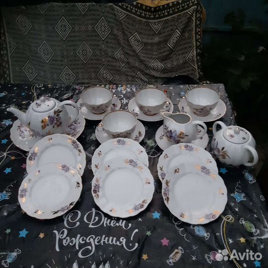 Чайный сервиз лфз СССР