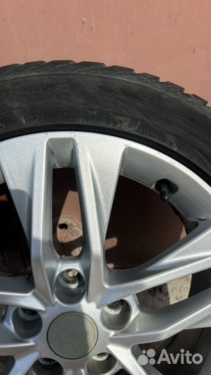 Колеса в сборе R17 зимние 5 114.3