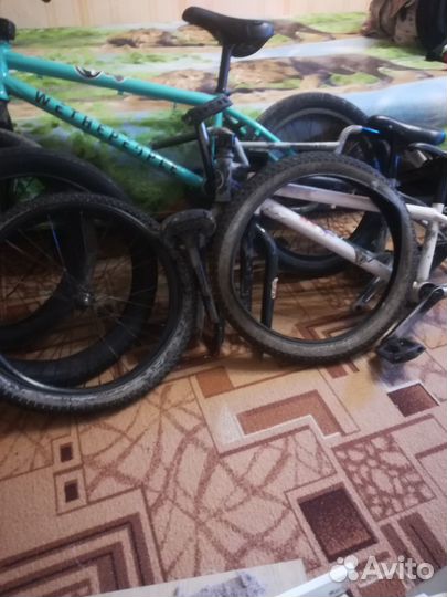 Велосипед bmx с запчастями