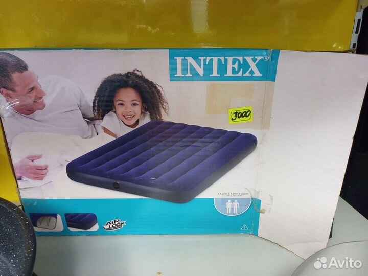 Надувной матрас intex