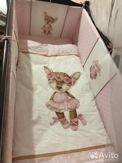 Бортики в кроватку