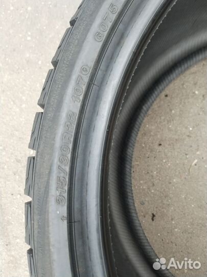 Yokohama Ice Guard SUV G075 275/35 R22 и 315/30 R22 107Q