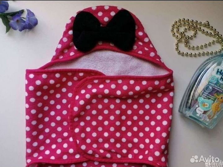 Полотенце уголок детское для новорожденных